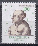 Germania 1993 - 500 de ani de la nașterea lui Paracelsus - doctor, filosof, MNH
