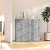 VidaXL Dulap, sonoma gri, 80x36x75 cm, lemn compozit 815490