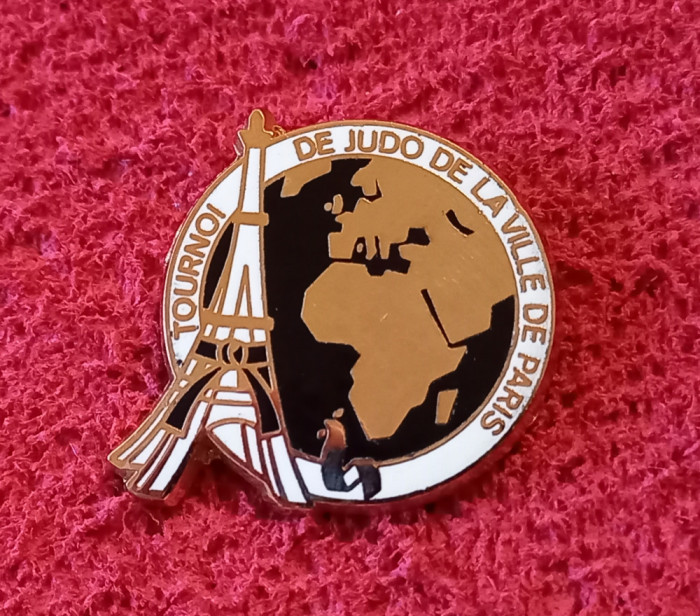 Insigna judo - Turneu de Judo PARIS- Franta