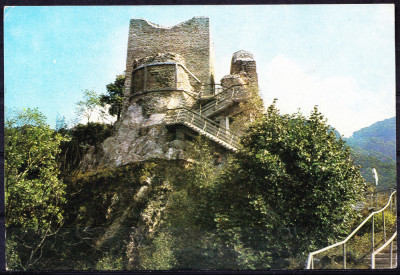 AMS - ILUSTRATA 633 CETATEA POENARI, JUDETUL ARGES, NECIRCULATA foto