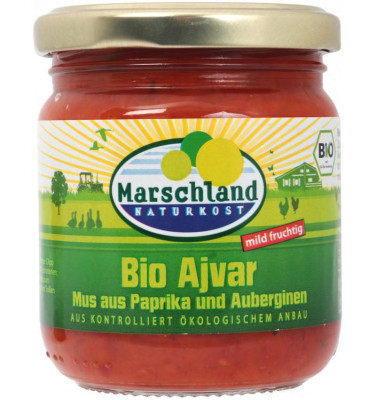 Ajvar Mediu Bio 200 Grame Marschland Naturkost foto