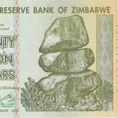 Bancnota Zimbabwe 20.000.000.000 Dolari 2008 - P86 UNC