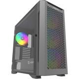 Carcasa PC AQIRYS Aquilla ARGB, EATX, Sticla Securizata, 4x140mm ARGB, Mesh, Controller, Watercooling Ready, Filtre Praf