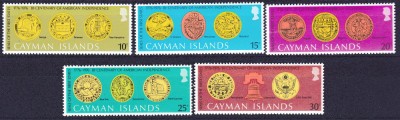 DB1 Bicentenar Independenta SUA 1976 Cayman Ins. 5 v. MNH foto