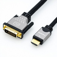 Cablu HDMI la DVI-D 24+1 pini T-T 5m, Roline 11.04.5873