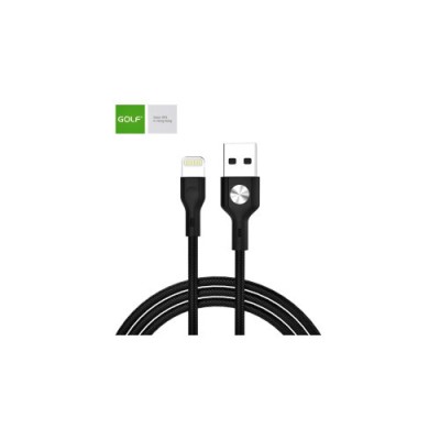 Cablu USB - Iphone Lightning 1 metru 3A negru Cod: GC-60I/ GC-71 Automotive TrustedCars foto