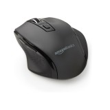 Mouse wireless Amazon Basics, 2.4 GHz , DPI reglabil, negru - SECOND