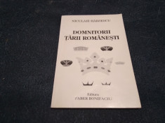 NICULAIE HARSESCU - DOMNITORII TARII ROMANESTI foto