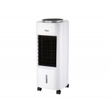 Ventilator cu racitor si purificator aer Zilan, 7 L, 3 viteze, 65 W, Timer 12h, afisaj LED, Roti transport, Telecomanda, Umidificare, Alb, Zilan Floria