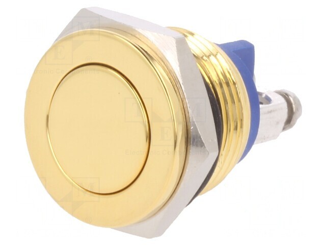 Comutator Anti-Vandalism 2A/36VDC IP65 &Oslash;16mm