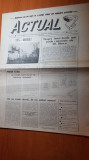 Ziarul actual 3-9 aprilie 1990- anul 1,nr. 2 -interviurile lui iliescu