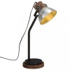 Lampă de birou 25 W, argintiu vintage, 18x18x60 cm, E27