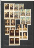 ROMANIA 1979 LP 982 REPRODUCERI DE ARTA GHE.TATTARESCU SERIE IN BLOC DE 4 TIMBRE MNH NESTAMPILATE