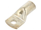 V&acirc;rf inelar tubular M10 120mm2 cupru crimpat pe cablu drept