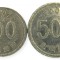 Coreea de Sud , lot 18 - 100 + 500 Won 2002