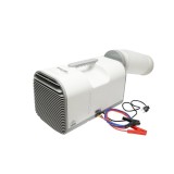 Aparat de aer conditionat portabil 4777 BTU, 600W, 12V-24V-220V cu functie dezumidificare, ventilatie, mod somn, kit instalare inclus Breckner Germany