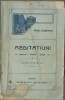 Mihail Draganescu - Meditatiuni (Ed. princeps), 1911