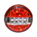 Set 6 lampi led rotunde pentru camion/remorca 12v-24v