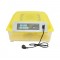 Incubator automat 48 oua 80W, 12V-220V cu rotire automata, control temperatura, umiditate, afisaj digital