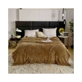 Cumpara ieftin Patura Cocolino Gofrata Pentru Pat Dublu, Bej Inchis - JO565