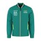 Aston Martin geacă de bărbați Bomber official Teamline Replica green F1 Team 2025 - M