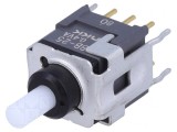 Comutator DPDT cu Apăsare 28VAC 0.01A
