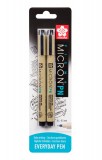 Set 2 linere - Pigma Micron PN Black | Sakura