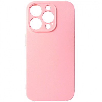 Husa silicon TPU Matte roz deschis pentru Apple iPhone 15 Pro foto