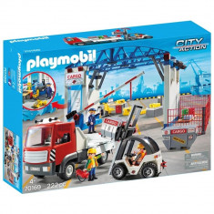 Playmobil City Action - Terminal de incarcare marfa foto