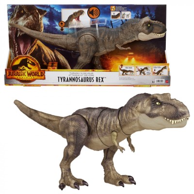 JURASSIC WORLD THRASH N DEVOUR DINOZAUR TYRANNOSAURUS REX foto