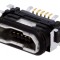 Soclu USB B Micro SMT 5 Pin Sigiliu Aurit USB 2.0 IPX7