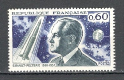 Franta.1967 10 ani moarte R.Esnault-Peltier-pionier in aviatie SF.545 foto