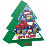 Cumpara ieftin Set 4 Figurine Pocket POP Marvel - Tree Holiday Box