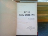 Catre noua generatie - S. Mehedinti