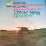 Disc vinil, LP. La Victoria De Wellington. Obertura Solemne 1812-Beethoven, Tchaikovsky, Herbert von Karaja-155808