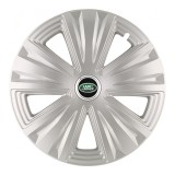 Set 4 Capace Roti, potrivite jantelor de R14, pentru Land Rover, model glory Gri, Autohelix MSA