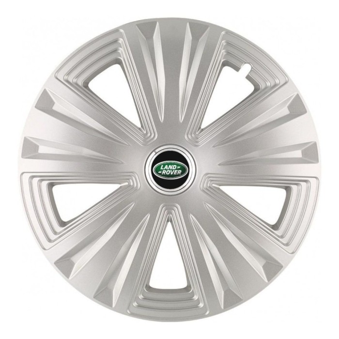 Set 4 Capace Roti, potrivite jantelor de R14, pentru Land Rover, model glory Gri