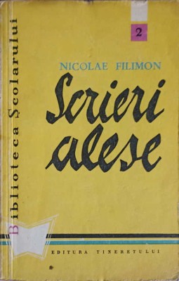 SCRIERI ALESE VOL.1-NICOLAE FILIMON-197636 foto