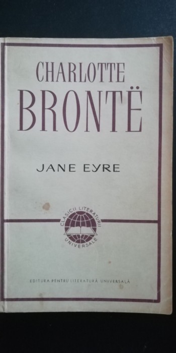 myh 712f - Charlott Bronte - Jane Eyre - ed 1962
