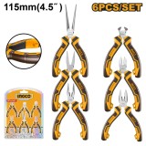Set 6 Mini Patenti INGCO HMPS06115