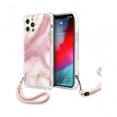 Husa iPhone 12 12 Pro MC Guess 002 Roz foto
