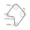 GATES K035355XS PowerGrip&reg; Set curea de distributie
