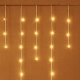 Instalare lumini LED perdea cu 200 de becuri interconectabile pentru decorarea c, CMCLASS