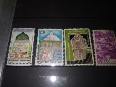 TIMBRE TUNISIA MAROC foto