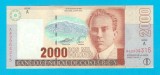 Bancnotă Costa Rica (pick 265) 2000 Colones 2005 UNC serie: A43904315