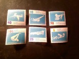 Serie DDR 1962 - Sport - INOT , 6 valori, Nestampilat