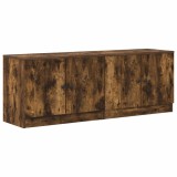 vidaXL Dulap de pat 2 pcs Stejar Afumat 66 x 35 x 48 cm Lemn prelucrat 893719