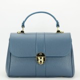 Cumpara ieftin Geanta albastra din piele naturala 1724 132