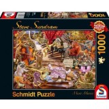 Puzzle 1000 piese, Steve Sundram - Music Mania, Schimdt