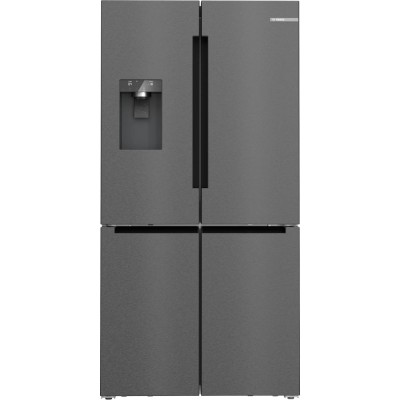 Side by side Bosch KFI96AXEA, No Frost, 574 l, Dozator de apa, Iluminare LED, Sistem Multi Airflow, Clasa E foto